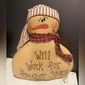 Rustic Snowman Decor